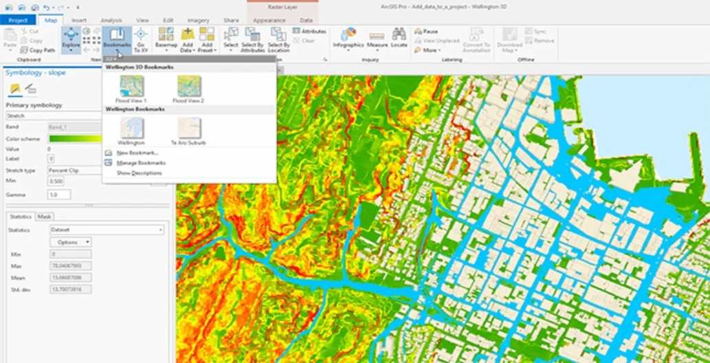 ArcGIS Pro Interface